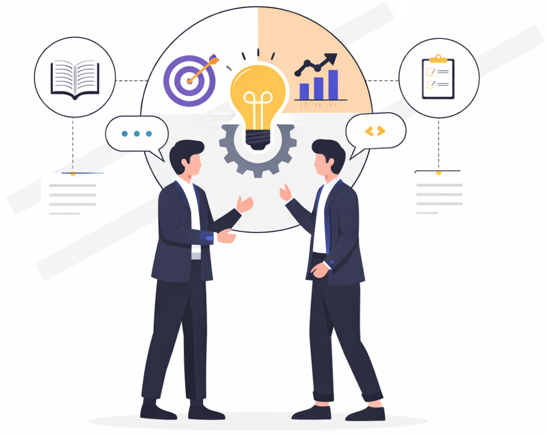 Sinnbild Beratung und Sparring